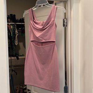 Urban outfitters off shoulder cutout dress